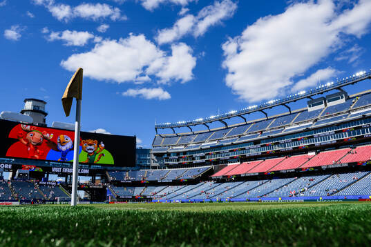 General view of Boston Stadium