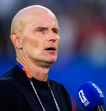 Head coach Ståle Solbakken of Norway