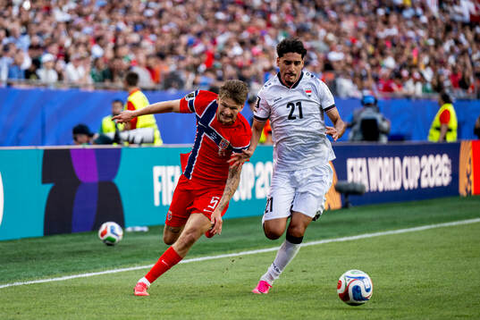 David Møller Wolfe of Norway and Marko Farji of Iraq