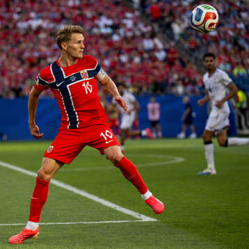 Martin Ødegaard of Norway