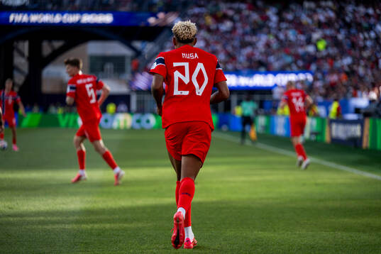 Antonio Nusa of Norway