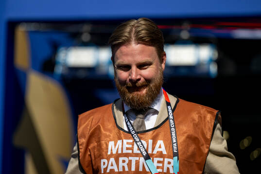Marius Skjelbæk of Norwegian broadcaster TV 2
