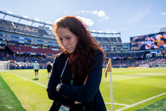 Lise Klaveness, president of the Norwegian Football