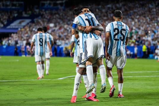 during the FIFA World Cup 2026 football match between