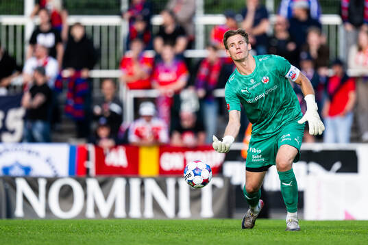 Helsingborgs målvakt Johan Brattberg
