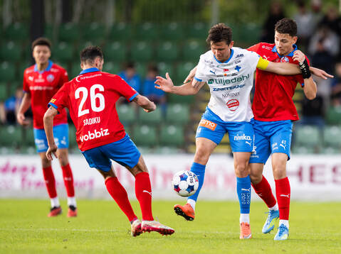 under fotbollsmatchen i Superettan mellan IFK Värnamo och