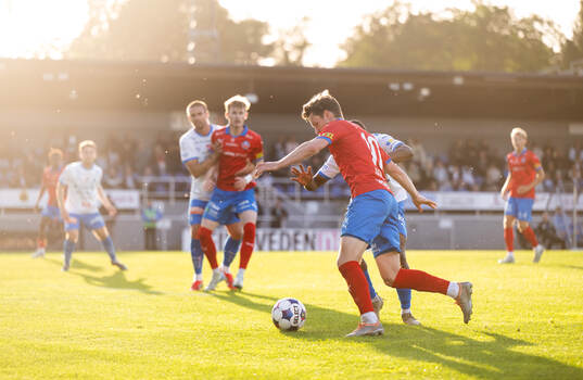 under fotbollsmatchen i Superettan mellan IFK Värnamo och