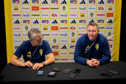 Niclas Carlnén, general secretary and Kim Källström,