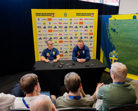 Niclas Carlnén, general secretary and Kim Källström,