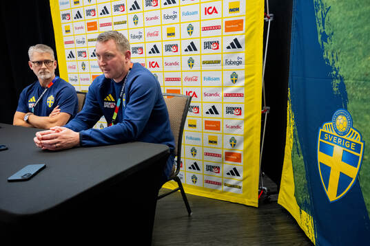 Bläddra bland fler bilder av Football, FIFA World Cup 2026, day 6, Sweden, Press Event