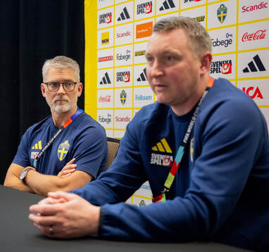 Niclas Carlnén, general secretary and Kim Källström,