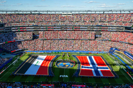 General view of Boston Stadium