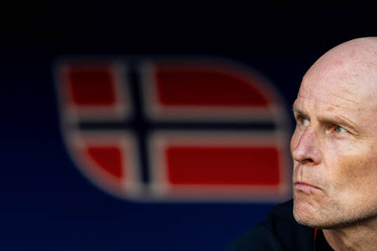 Head coach Ståle Solbakken of Norway
