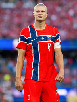 Erling Braut Haaland of Norway