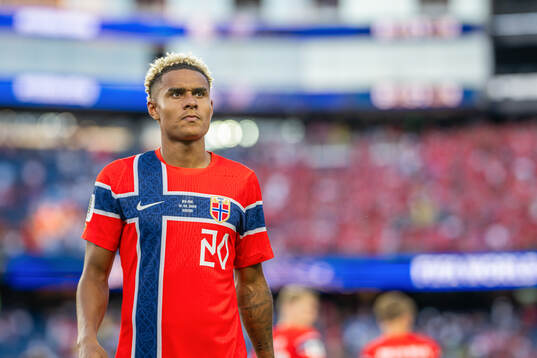 Antonio Nusa of Norway