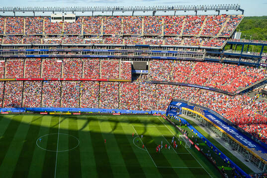 General view of Boston Stadium