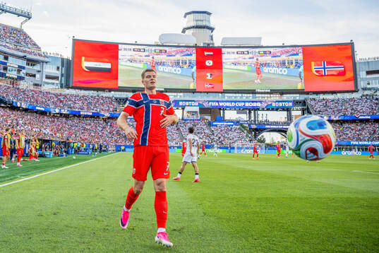 Alexander Sørloth of Norway