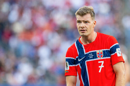 Alexander Sørloth of Norway