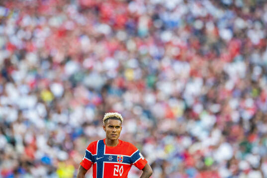 Antonio Nusa of Norway