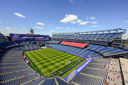 General view of Boston Stadium