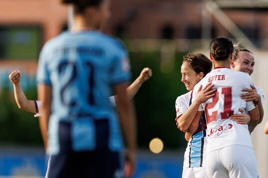 Malmö FFs Miljana Ivanovic jublar
