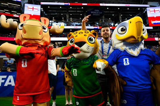 The World Cup mascots