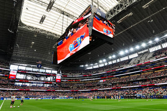 General view of Dallas Stadium