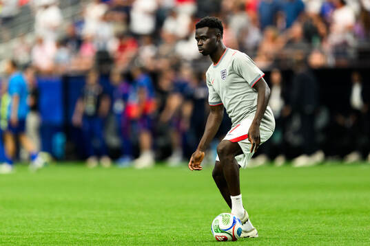 Bukayo Saka of England