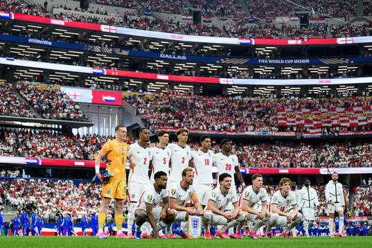 Top left Goalkeeper Jordan Pickford, Ezri Konsa, John