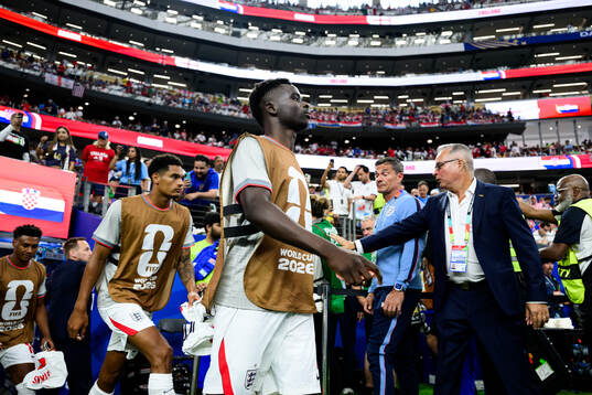 Bukayo Saka of England