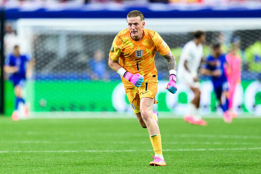 Goalkeeper Jordan Pickford of England