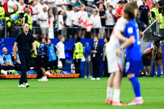 Head coach Thomas Tuchel of England