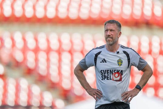 Head coach Graham Potter of the Swedish national football