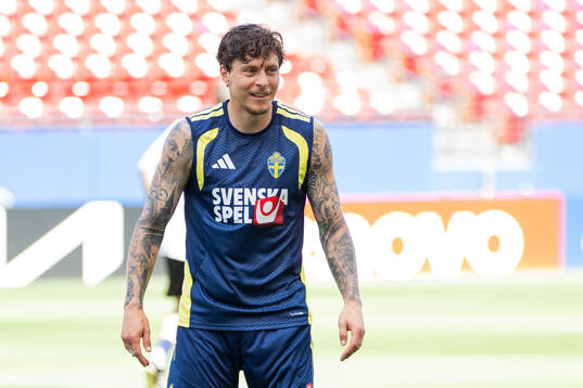 Victor Nilsson Lindelöf of the Swedish national football