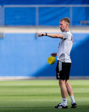 Head coach Graham Potter of the Swedish national football
