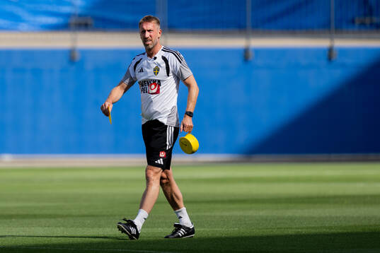 Head coach Graham Potter of the Swedish national football