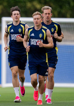 Elliot Stroud, Daniel Svensson and Herman Johansson of the