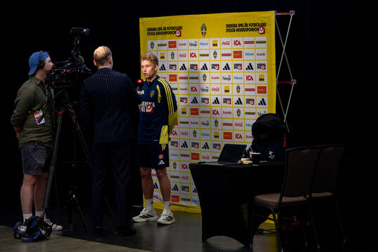Daniel Svensson of the Swedish men's national football team
