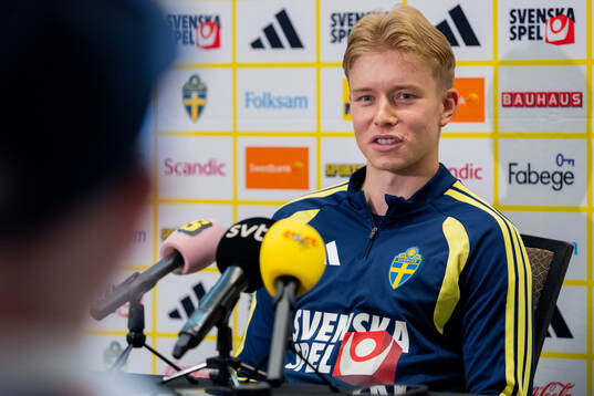 Daniel Svensson of the Swedish men's national football team