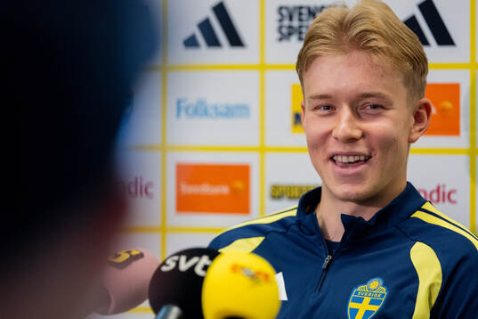 Daniel Svensson of the Swedish men's national football team