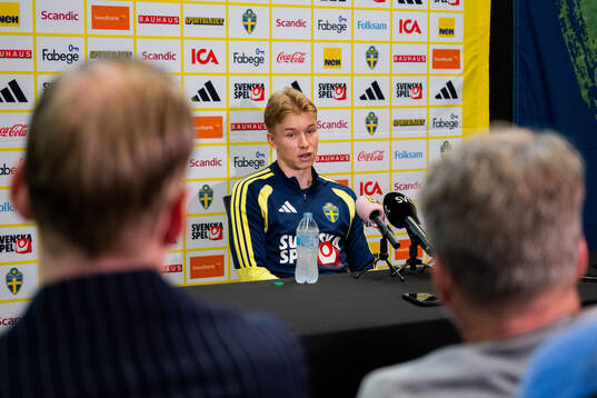 Daniel Svensson of the Swedish men's national football team