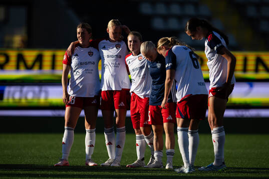 Rosengårds spelare deppar