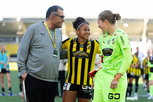 Häckens Adde Larsson, Felicia Schröder och målvakt