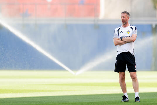Head coach Graham Potter of the Swedish national football