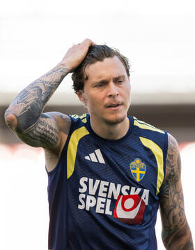 Victor Nilsson Lindelöf of the Swedish national football