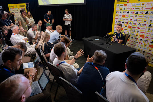 Gabriel Gudmundsson of the Swedish men's national football