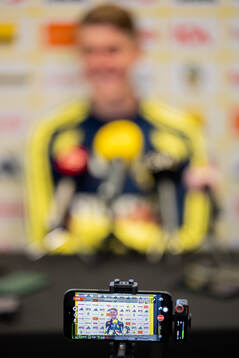 Alexander Bernhardsson of the Swedish men's national