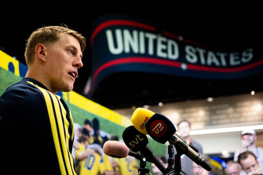 Alexander Bernhardsson of the Swedish men's national