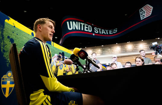 Alexander Bernhardsson of the Swedish men's national