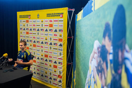 Benjamin Nygren of the Swedish men's national football team